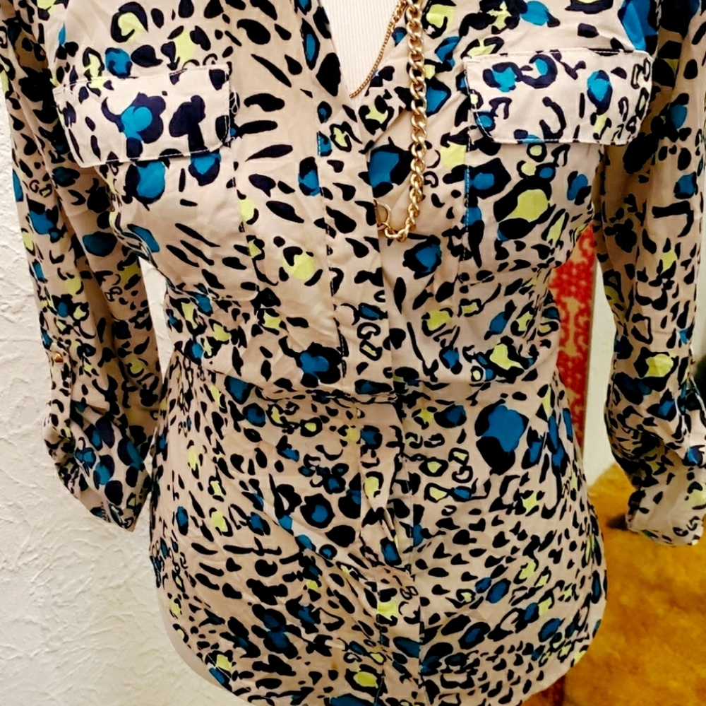 Fun long sleeve blouse